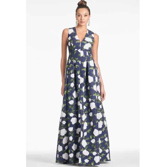 Sachin + Babi Brooke Gown in Moonlit Garden - Picture 10 of 10